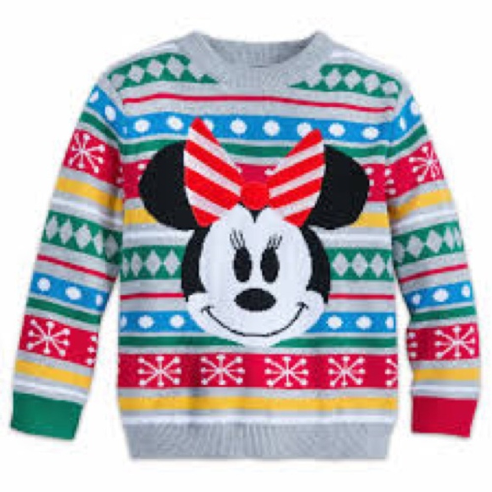 Minnie Mouse Holiday Sweater - Multi Color
100% COTTON